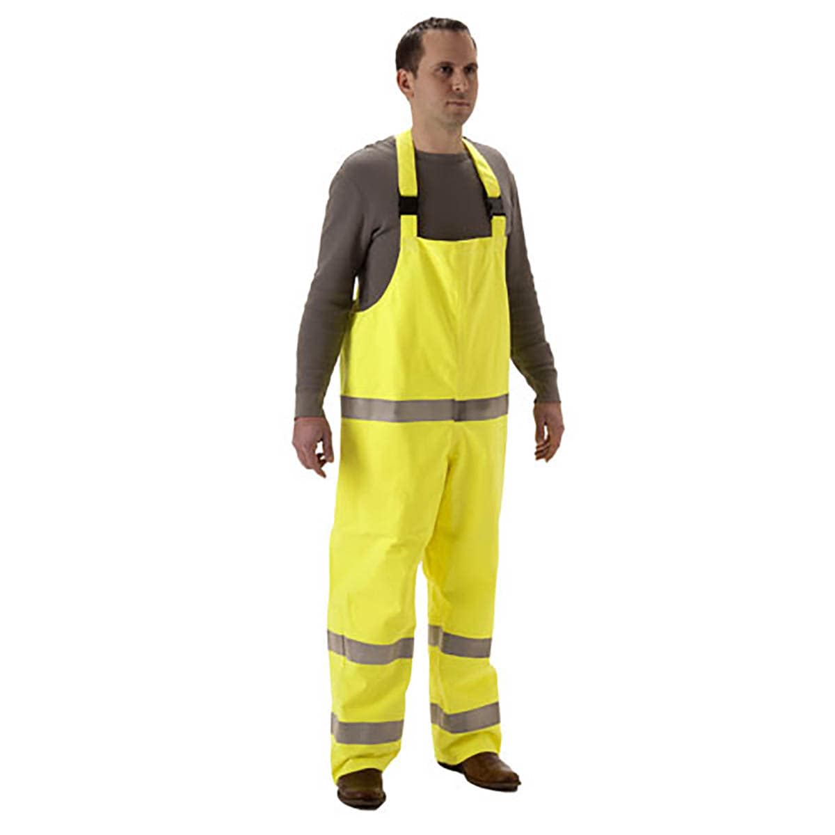 Rampart 8500 Series Hi-Vis FR Bib Overall in Hi-Vis Yellow